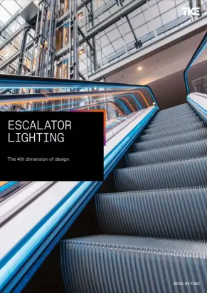 Lighting brochure escalator Lighting brochure escalator